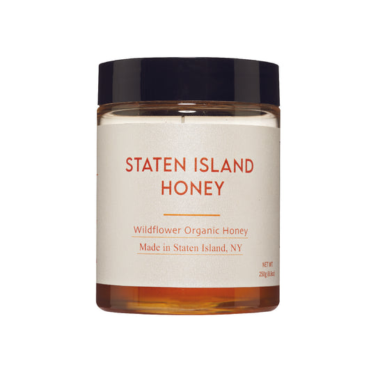 Staten Island Honey | Wildflowers Honey from Staten Island, NY | Pure Delicious Honey NET WT. 8.8oz (250g) & 4.2oz (120g)