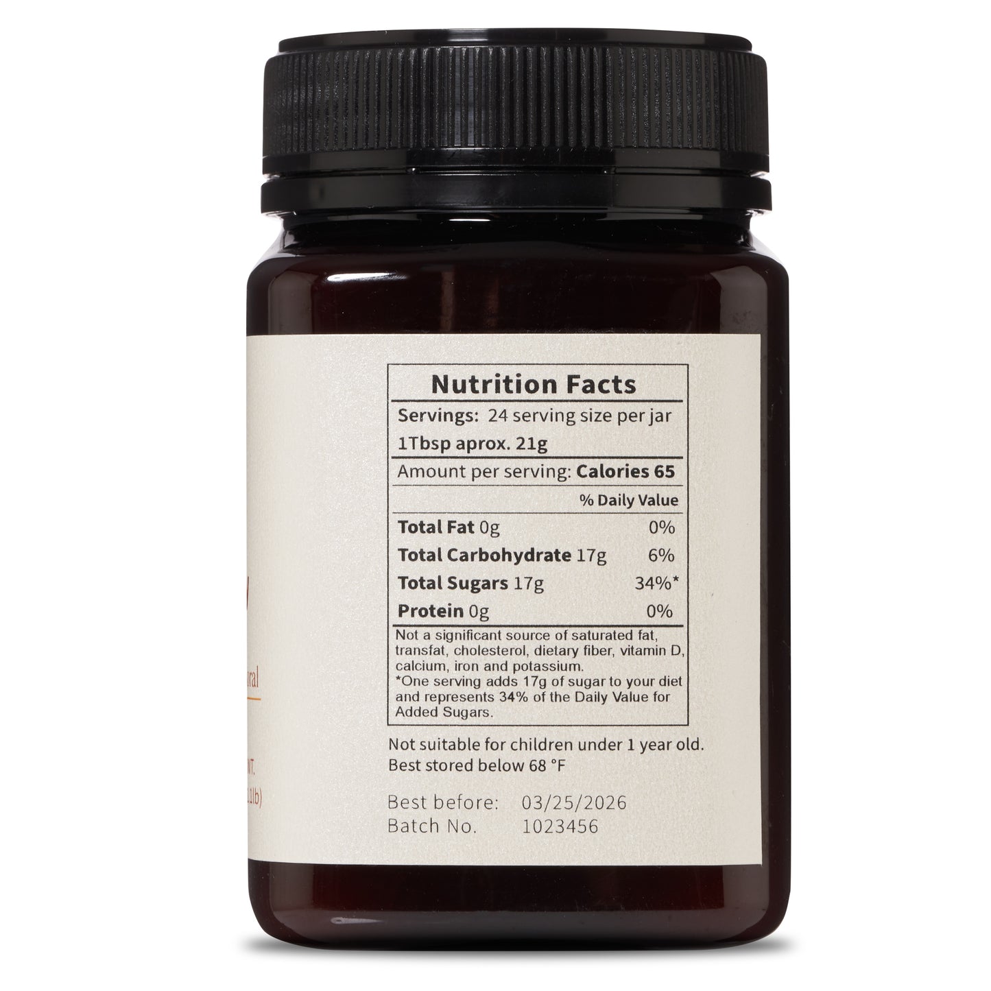 Manuka Raw Honey | MGO 80+ Multifloral Raw Manuka Honey from New Zealand - Authentic Manuka honey | Net WT. 1.1lb Raw Manuka Honey
