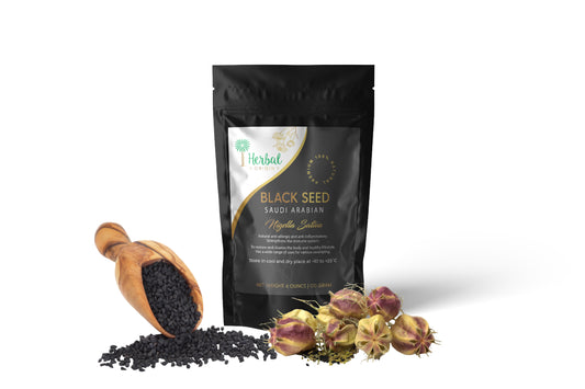 Saudi Arabian Cumin Black Seed (Kolonji, Nigella Sativa) | Organic Premium Sort | 100% Authentic Black Seed | Whole Seed NET WT. 6 Oz. (170g)